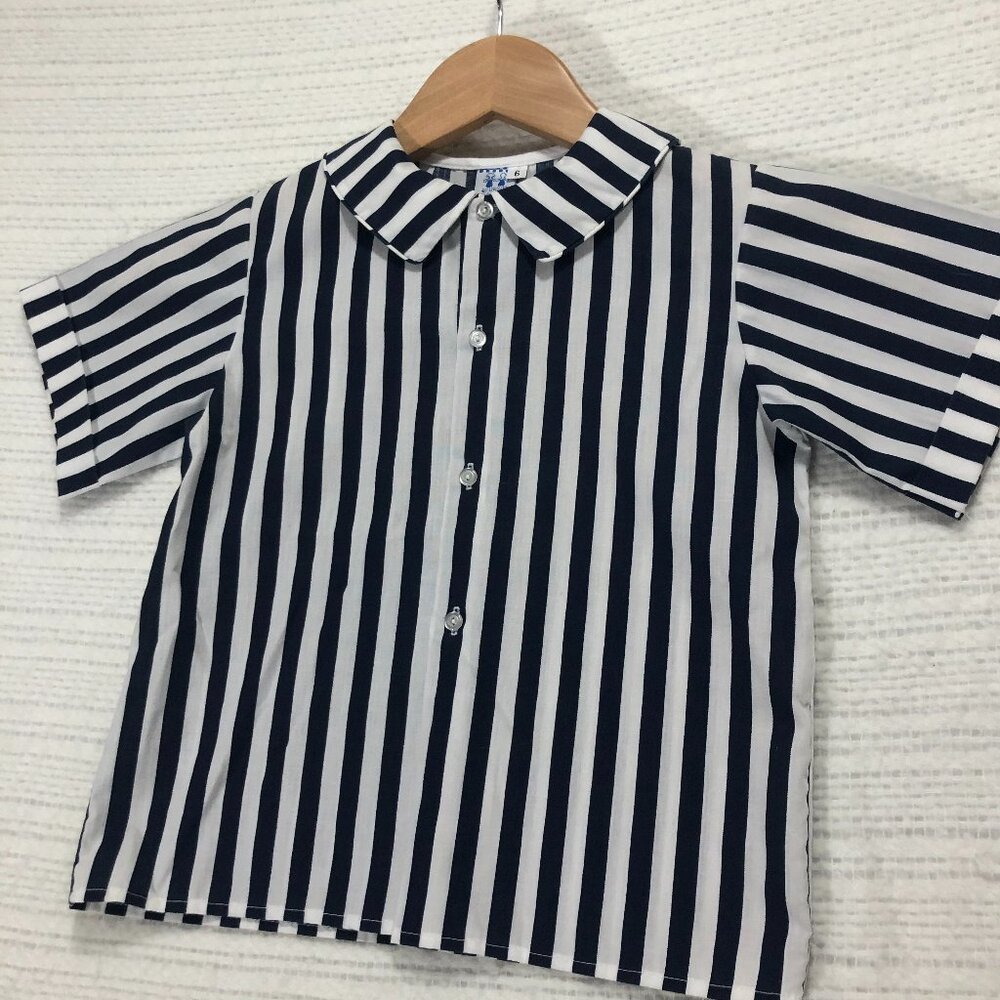 Kelly Kids Striped Button‎ Down Shirt Size 6